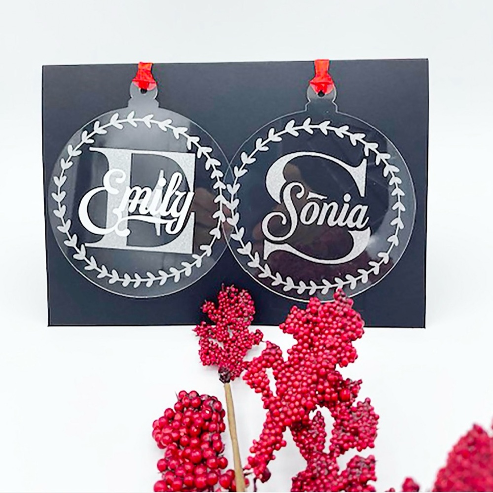 Personalized Acrylic Ornament
